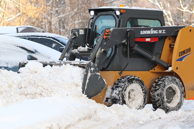 Snow removal work example